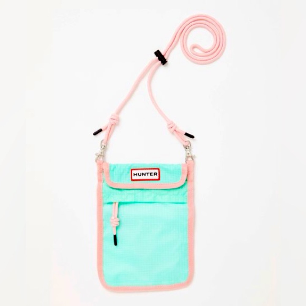 HUNTER crossbody bag  packable phone pouch travel‎ bag nwt
